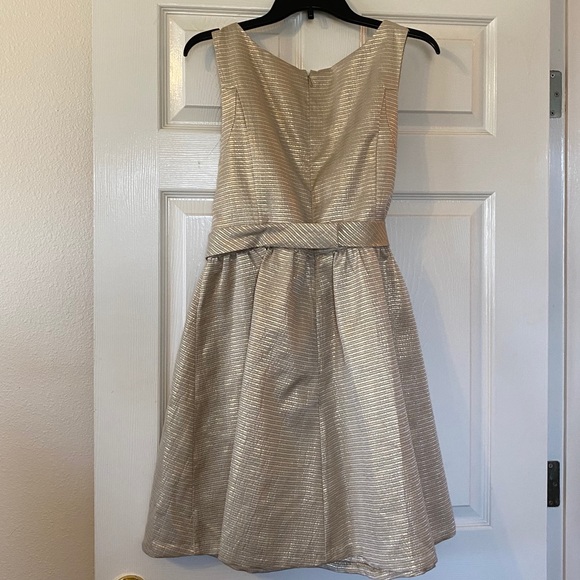 Lauren Conrad gold dress, size 14, NWT - Picture 2 of 6